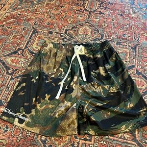 Darc Sport Woodland Camo Athletic Shorts